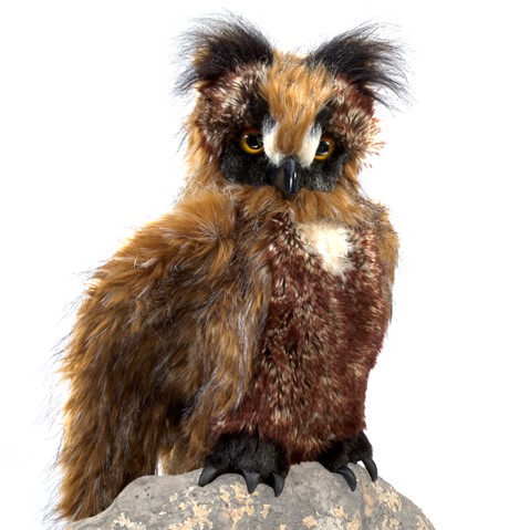 Great Horned Owl Hand Puppet  |  Folkmanis