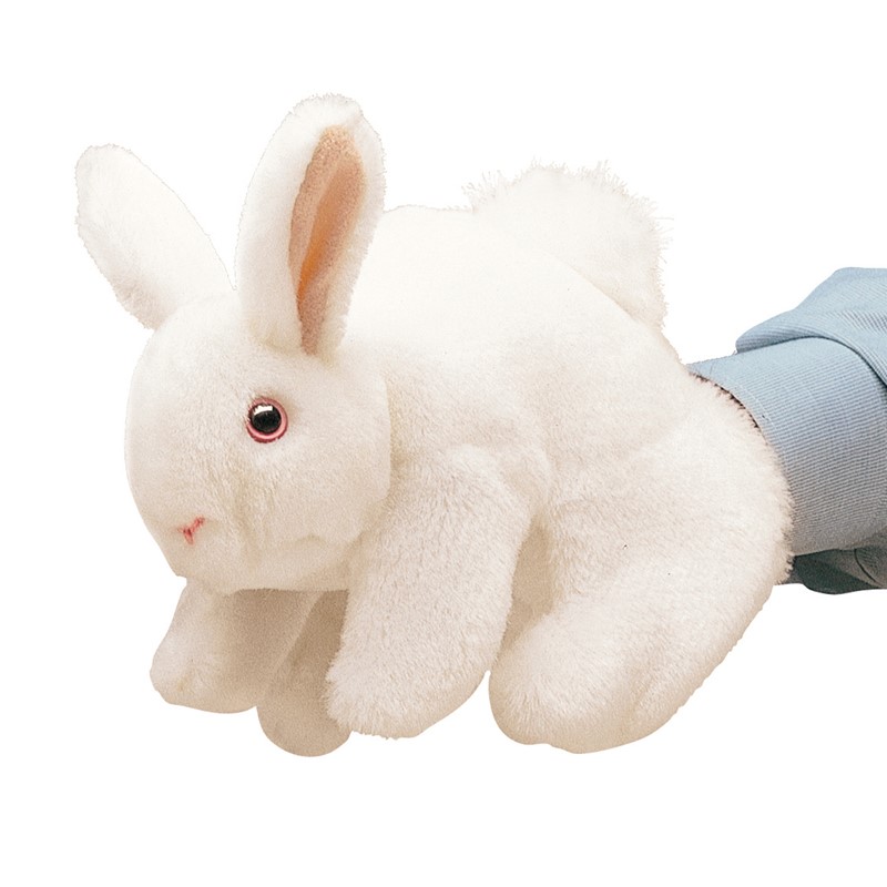 Folkmanis Rabbit, Bunny White 2048