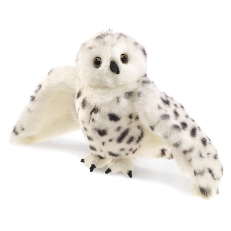 Folkmanis Owl, Snowy 2236