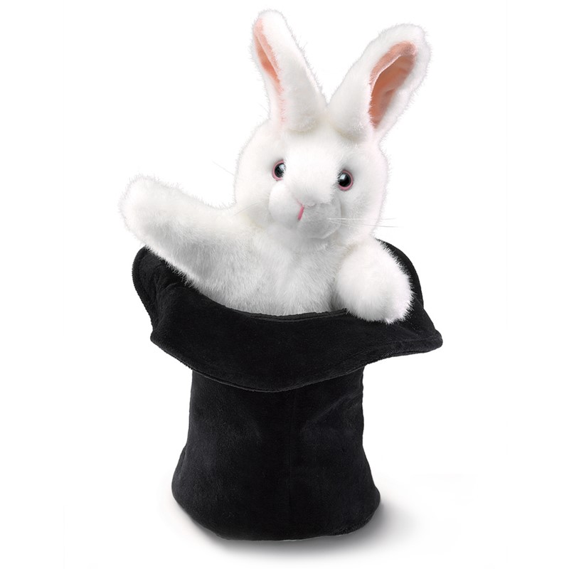 Folkmanis Rabbit in Hat 2269