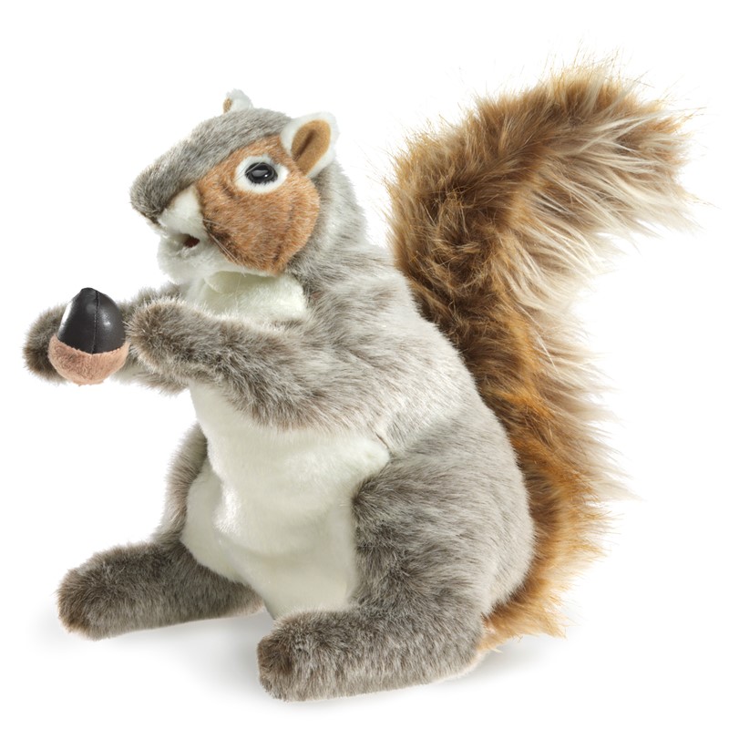 Folkmanis Squirrel, Gray 2553