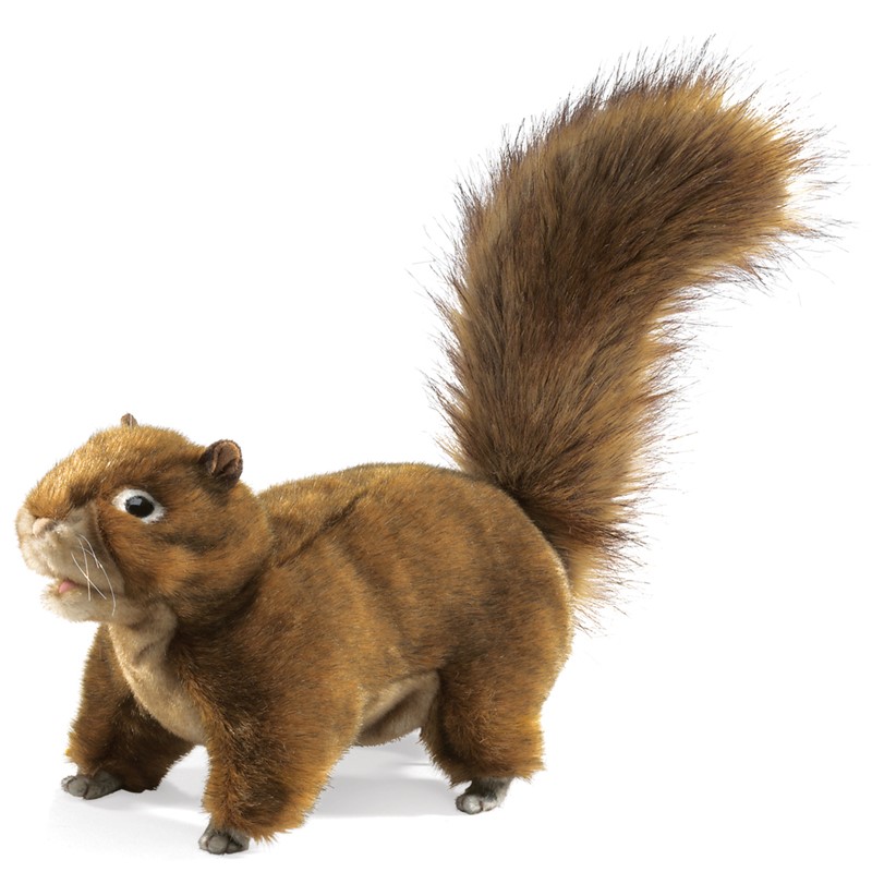 Folkmanis Squirrel, Red 2880