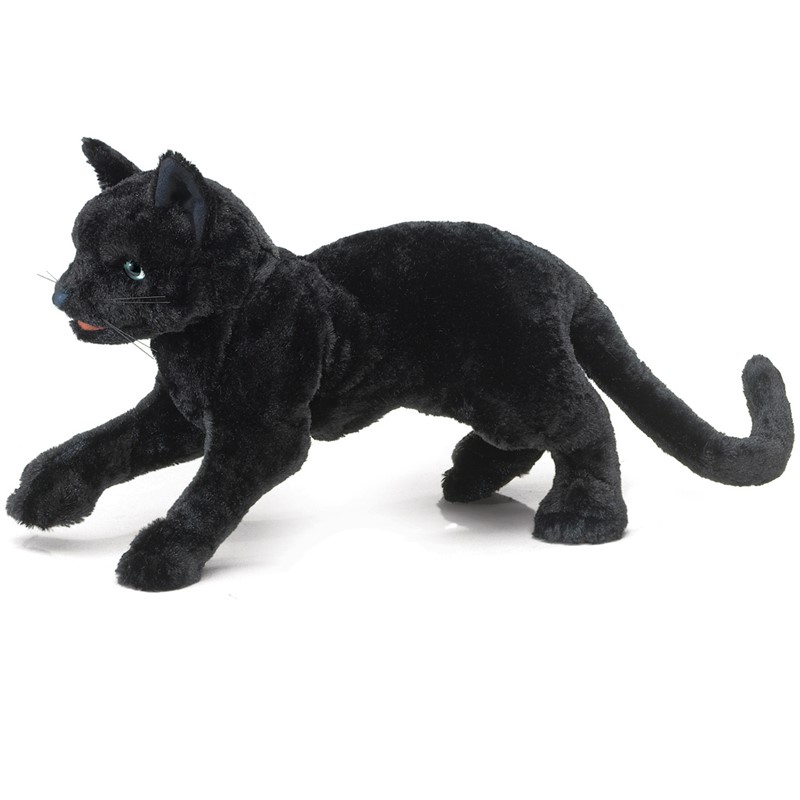 Folkmanis Cat, Black 2987