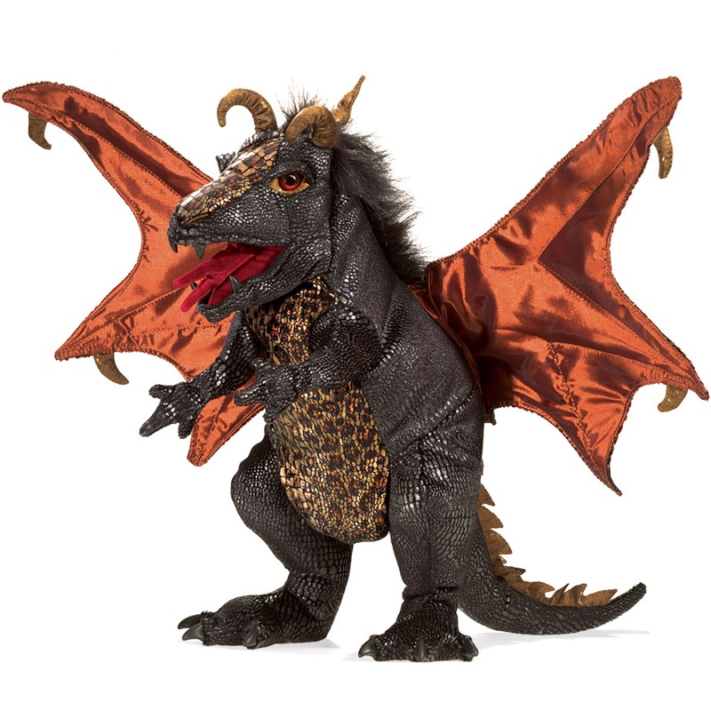 Folkmanis Dragon, Black 3069