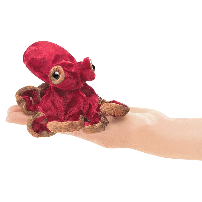 Folkmanis Mini Red Octopus 2767