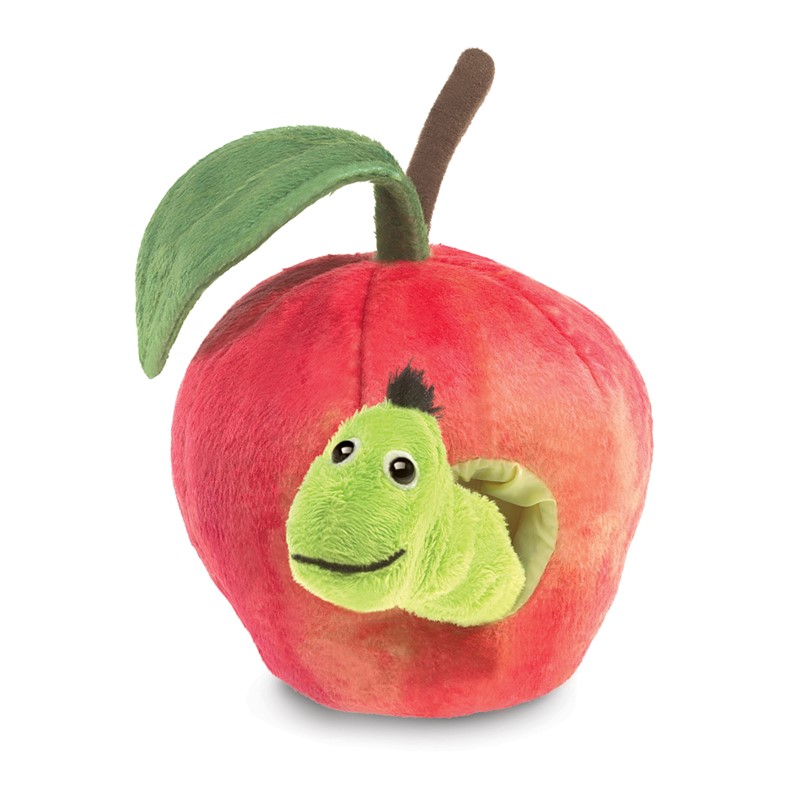 Folkmanis Worm in Apple 3123