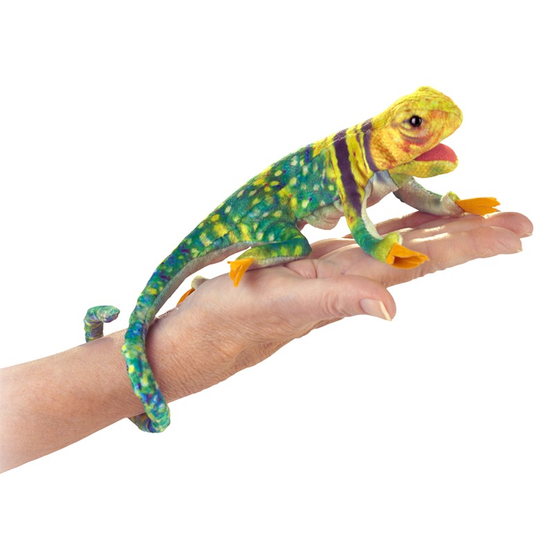 Folkmanis Mini Lizard, Collared 2798