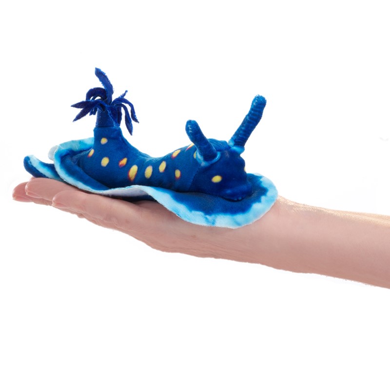 Folkmanis Mini Nudibranch, Blue 8001