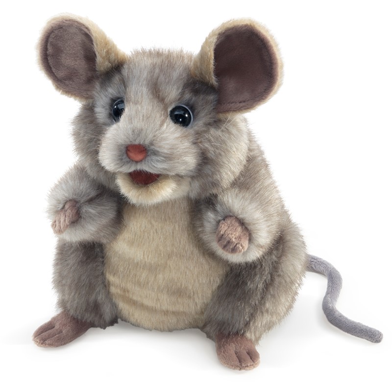 Folkmanis Mouse, Gray 3202