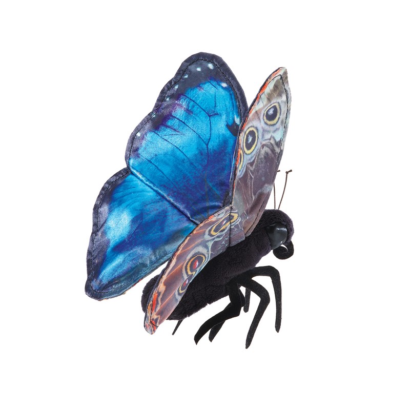 Folkmanis Butterfly, Blue Morpho 3215