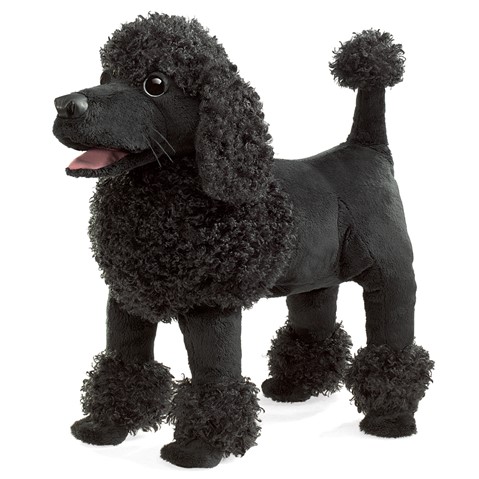 Poodle Hand Puppet  |  Folkmanis