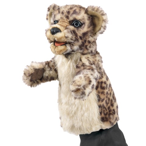 Leopard Cub Stage Puppet Puppet  |  Folkmanis