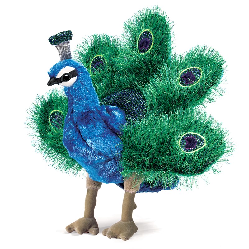 Small Peacock | Folkmanis