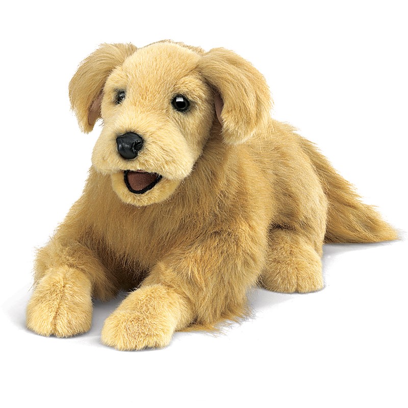 Golden Retriever Hand Puppet | Folkmanis