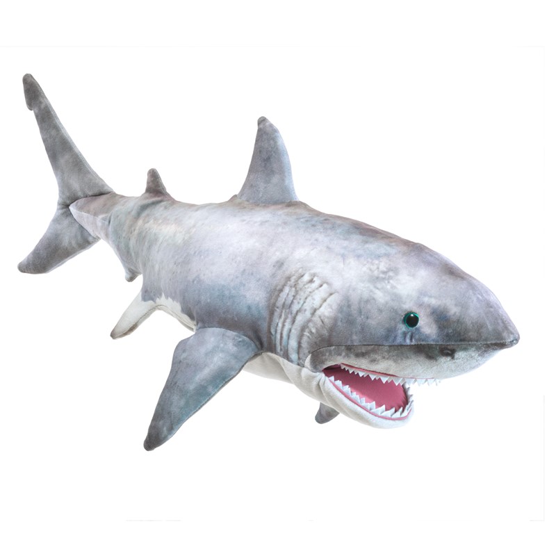 Great White Shark Hand Puppet | Folkmanis