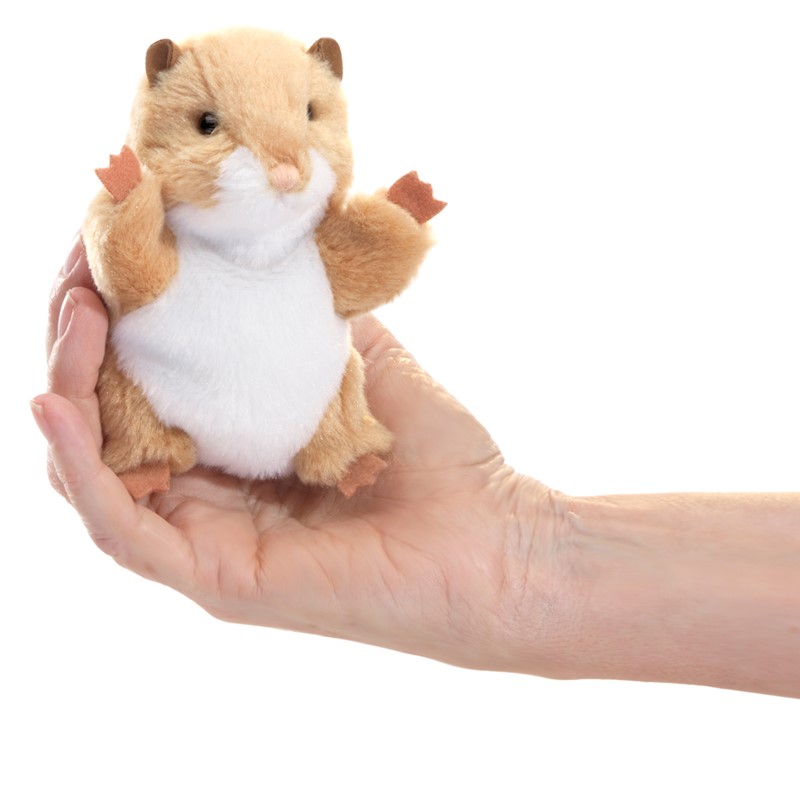 Mini Hamster Finger Puppet | Folkmanis